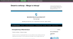 Desktop Screenshot of modemanagement.nl