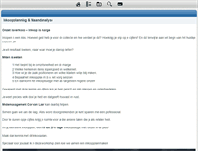 Tablet Screenshot of modemanagement.nl
